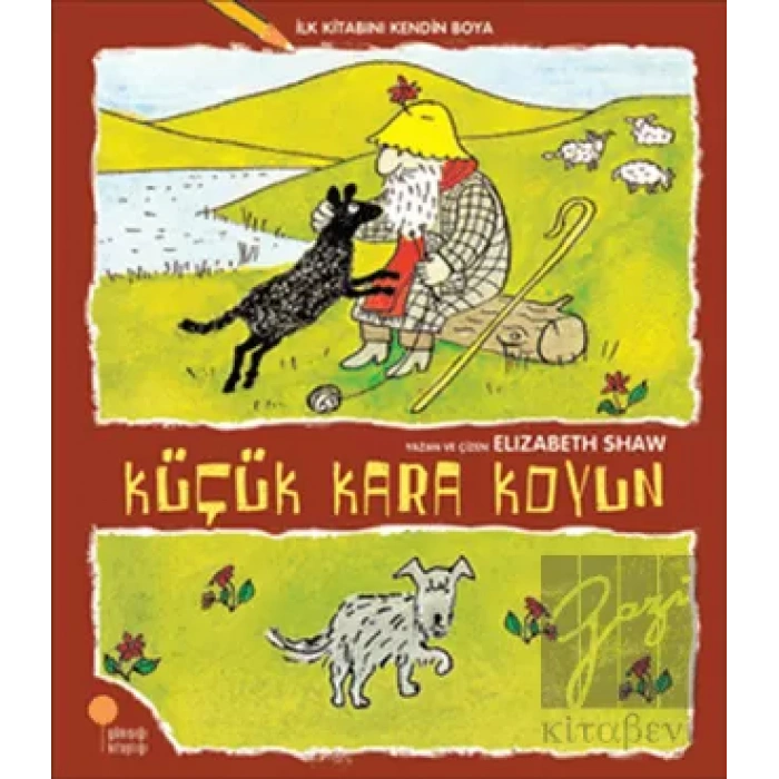 İlk Kitabını Kendin Boya - Küçük Kara Koyun