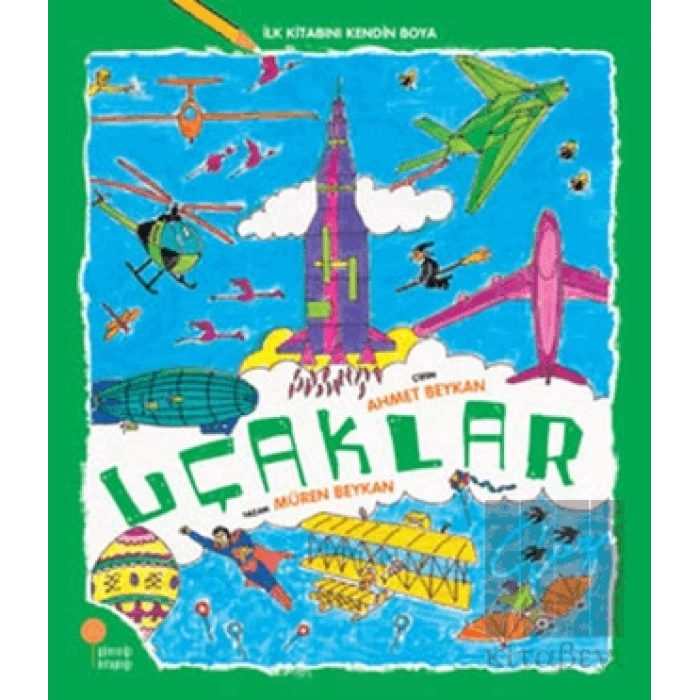 İlk Kitabını Kendin Boya - Uçaklar