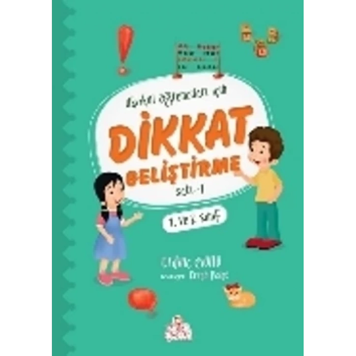 İlkokul Öğrencileri için Dikkat Geliştirme Seti - 1