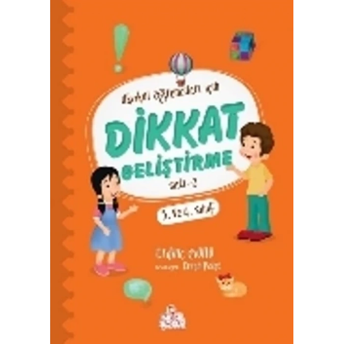 İlkokul Öğrencileri için Dikkat Geliştirme Seti - 2