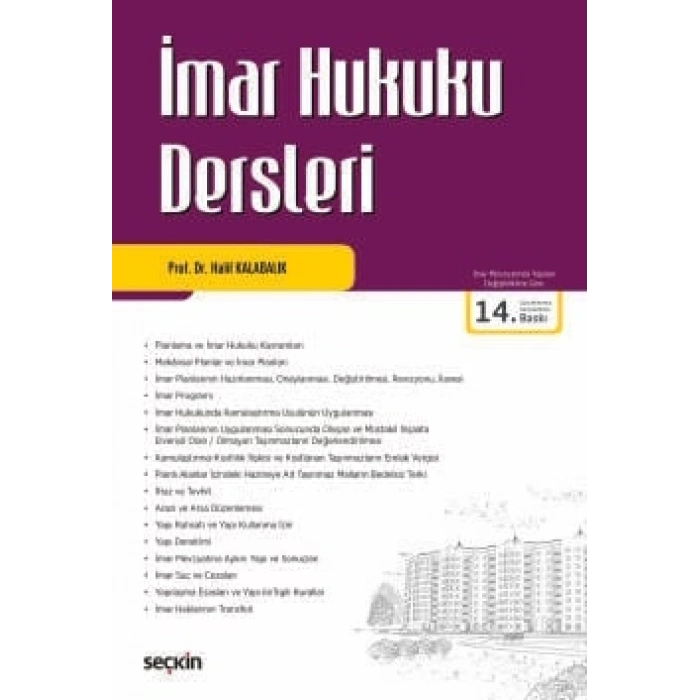 İmar Hukuku Dersleri