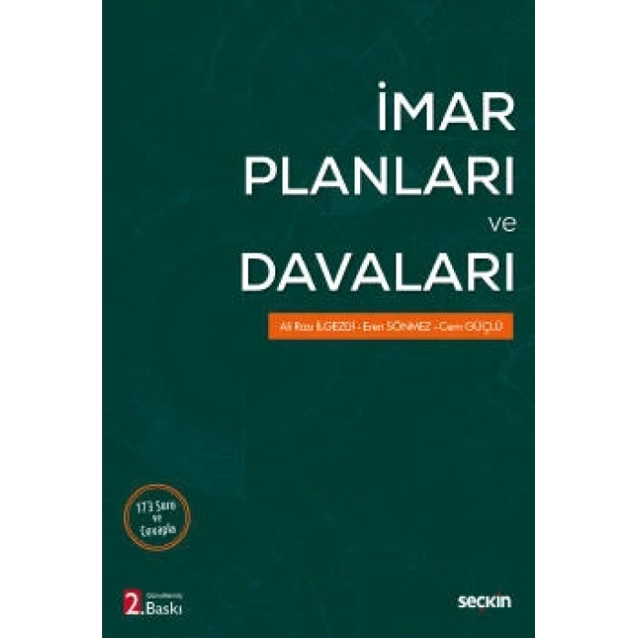 İmar Planları ve Davaları – 173 Soru ve Cevapla –