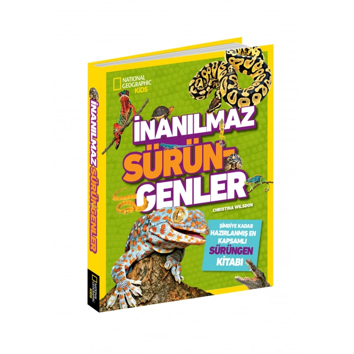 National Geographic Kids - İnanılmaz Sürüngenler (Ciltli)