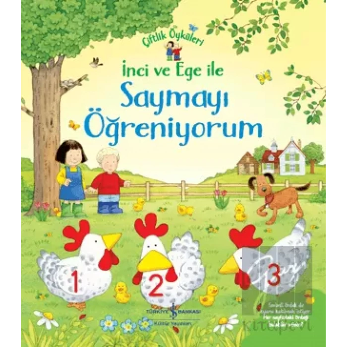 İnci ve Ege ile Saymayı Öğreniyorum - Çiftlik Öyküleri