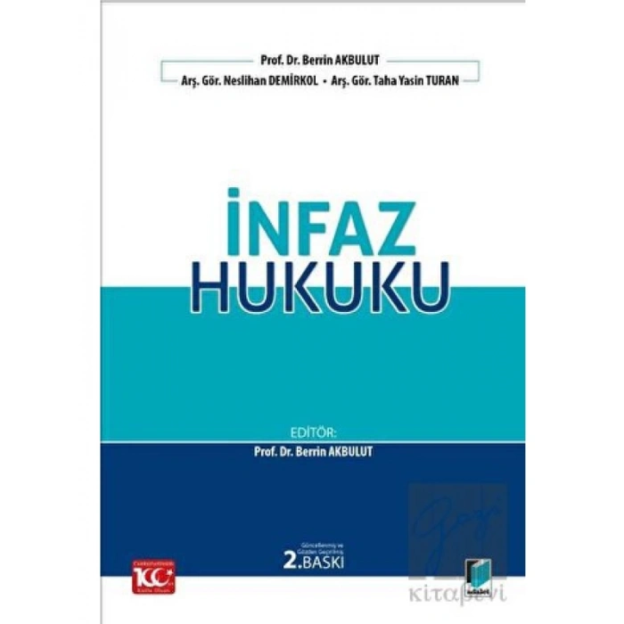İnfaz Hukuku - Berrin Akbulut Kasım 2023