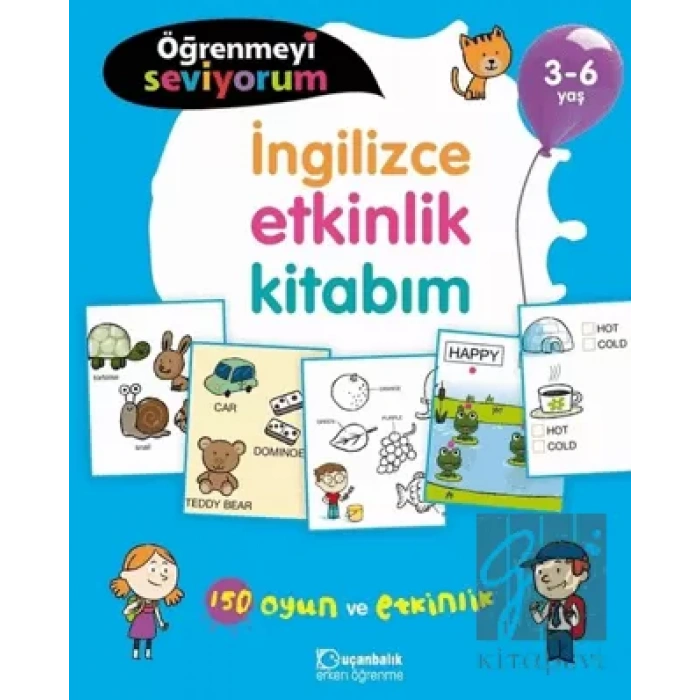 Öğrenmeyi Seviyorum - İngilizce Etkinlik Kitabım 3-6 Yaş