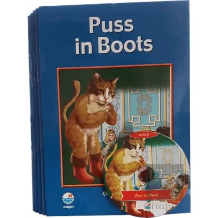 İngilizce Reader Level B Seti (Cdli) (6 Kitap)