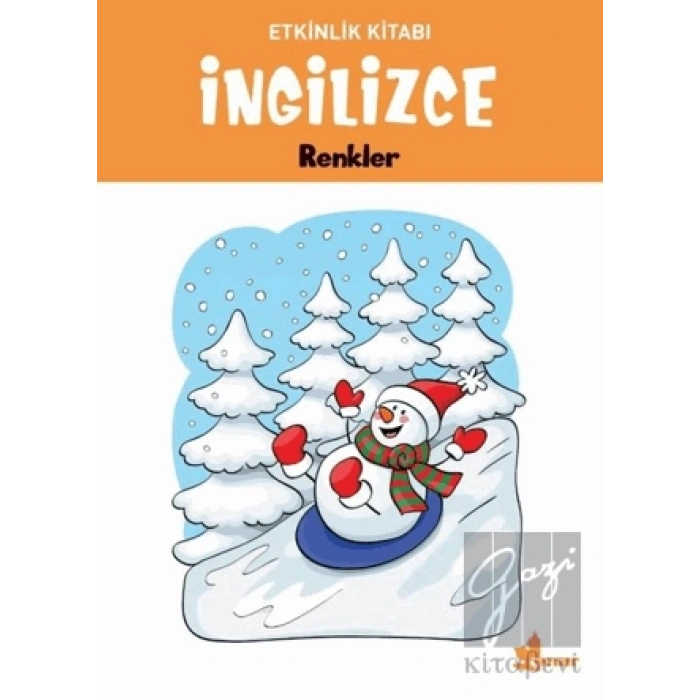 İngilizce Renkler - Etkinlik Kitabı