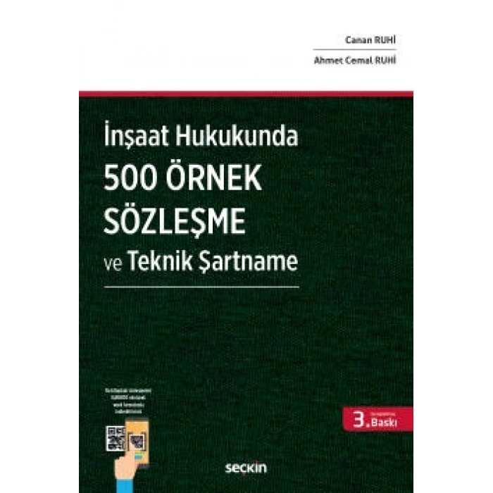 İnşaat Hukukunda 500 Örnek Sözleşme ve Teknik Şartname