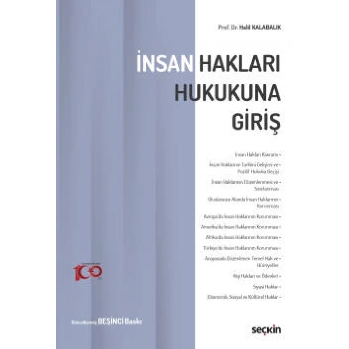 İnsan Hakları Hukukuna Giriş