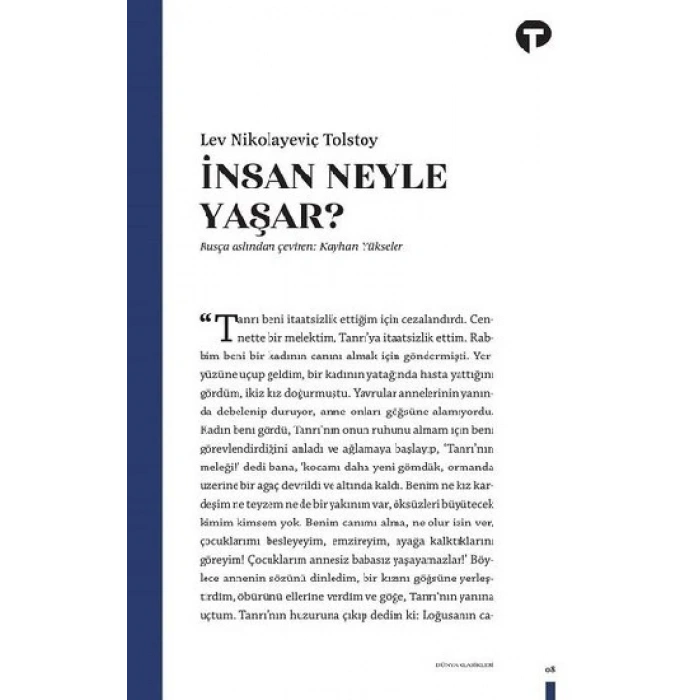 İnsan Ne İle Yaşar?