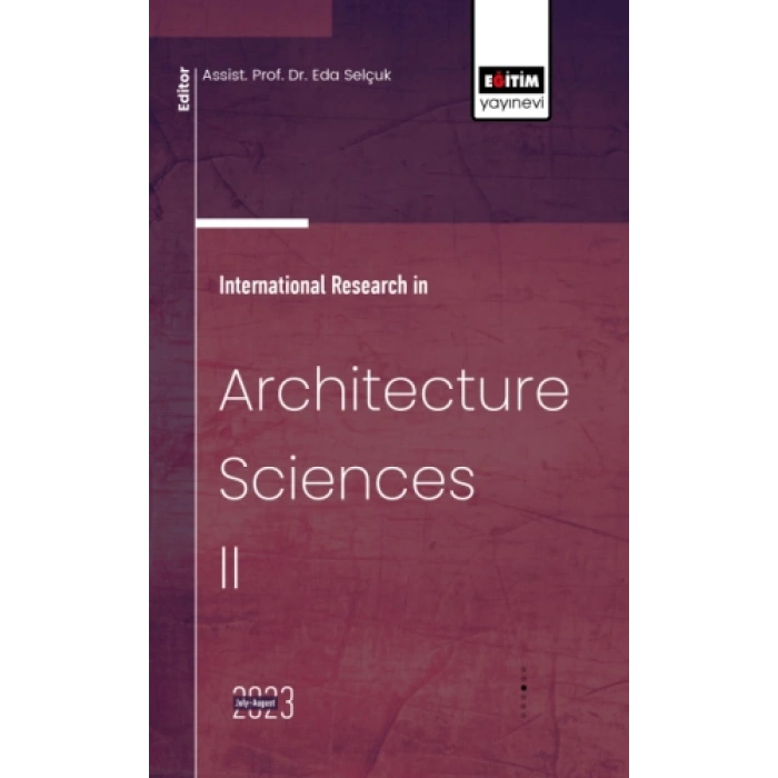 International Research in Architecture Sciences II