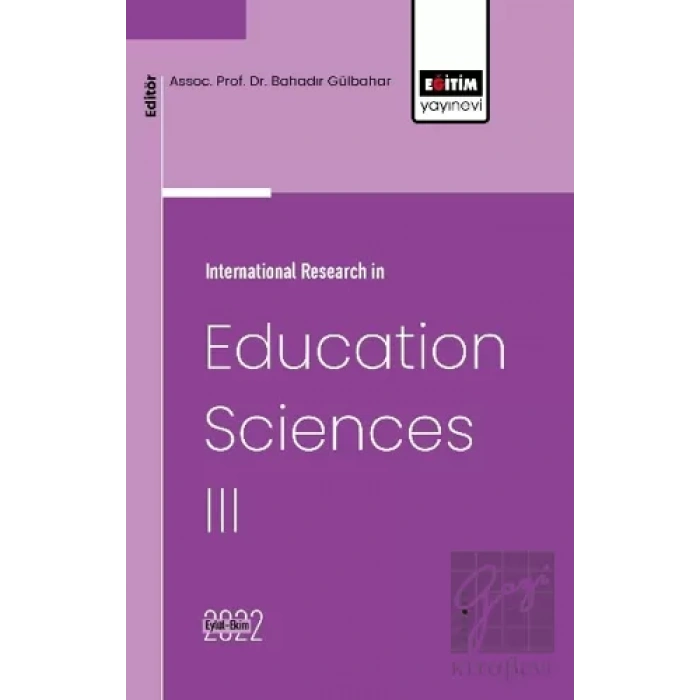 International Research in Education Sciences III