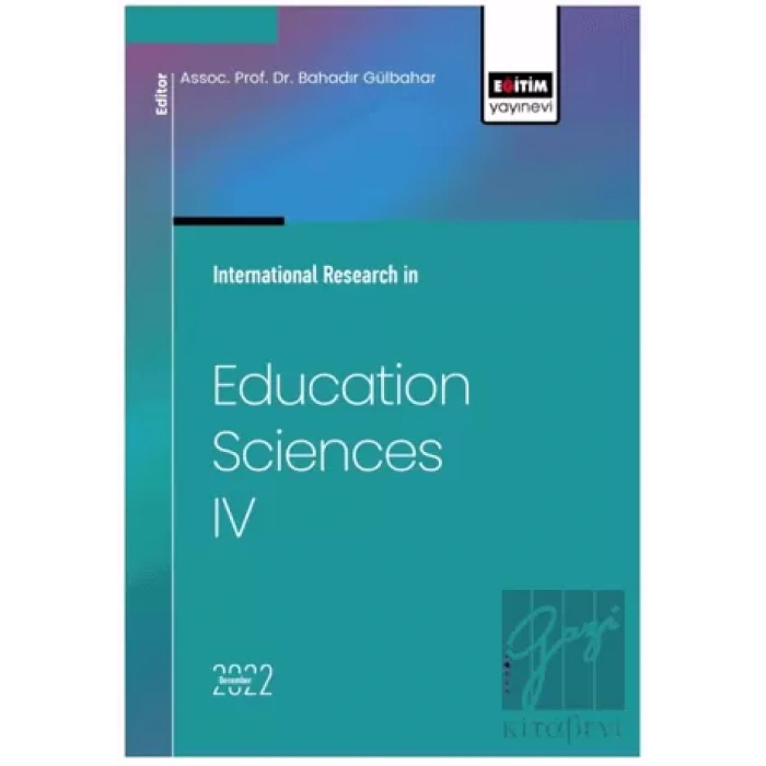 İnternational Research in Education Sciences IV