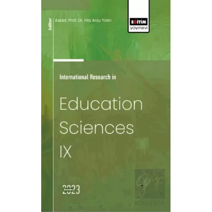International Research in Education Sciences IX