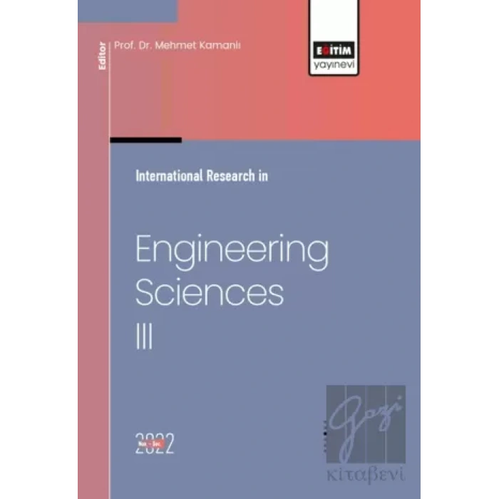 İnternational Research in Engineering Sciences III
