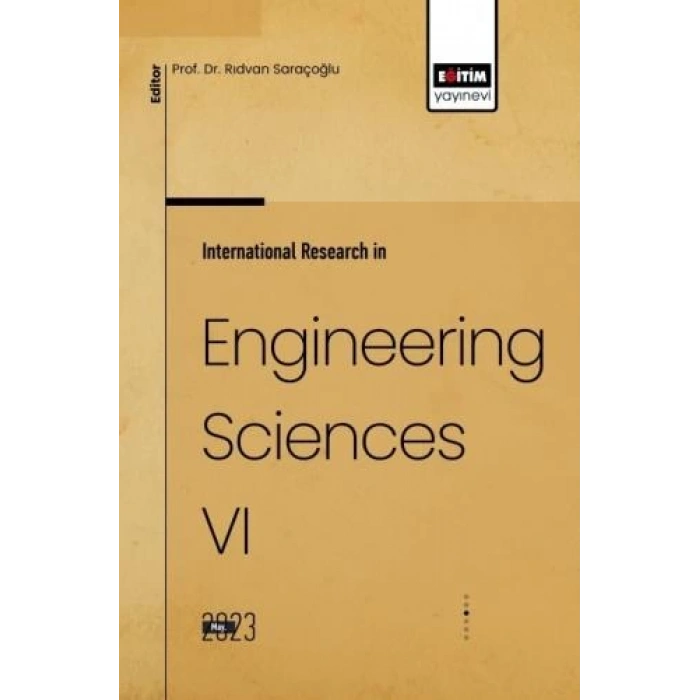 International Research İn Engineering Sciences VI