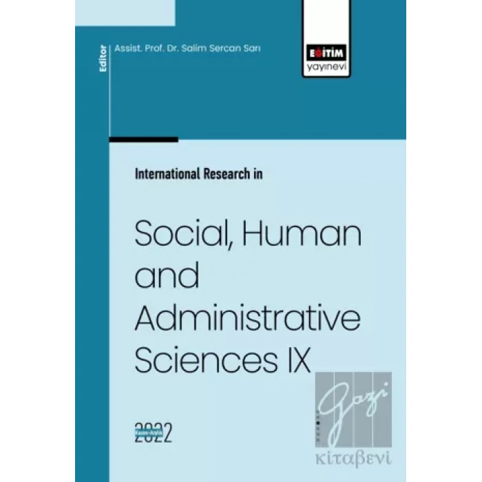 İnternational Research in Social, Human and Administrative Sciences IX