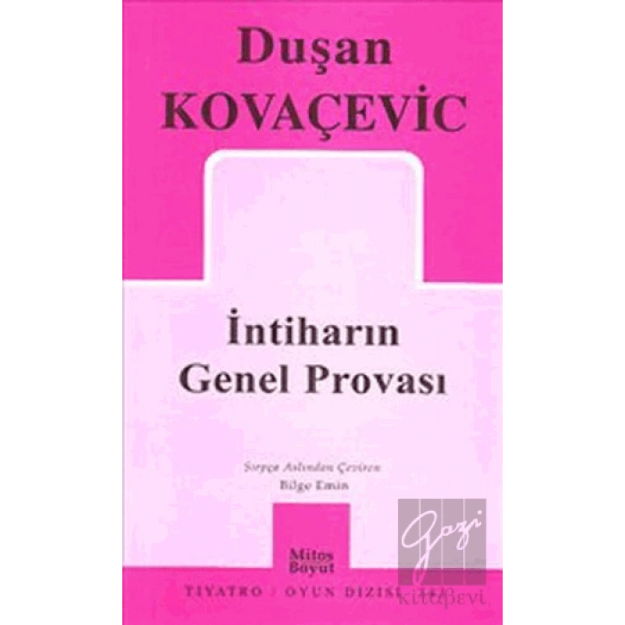 İntiharın Genel Provası