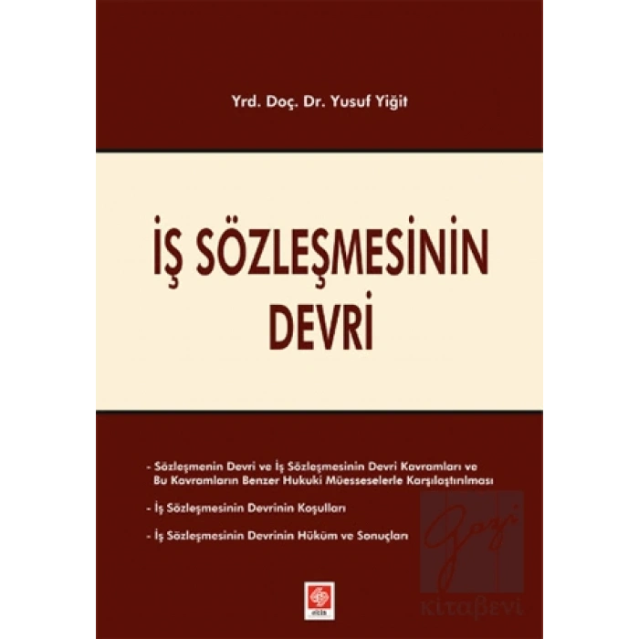 İş Sözleşmesinin Devri
