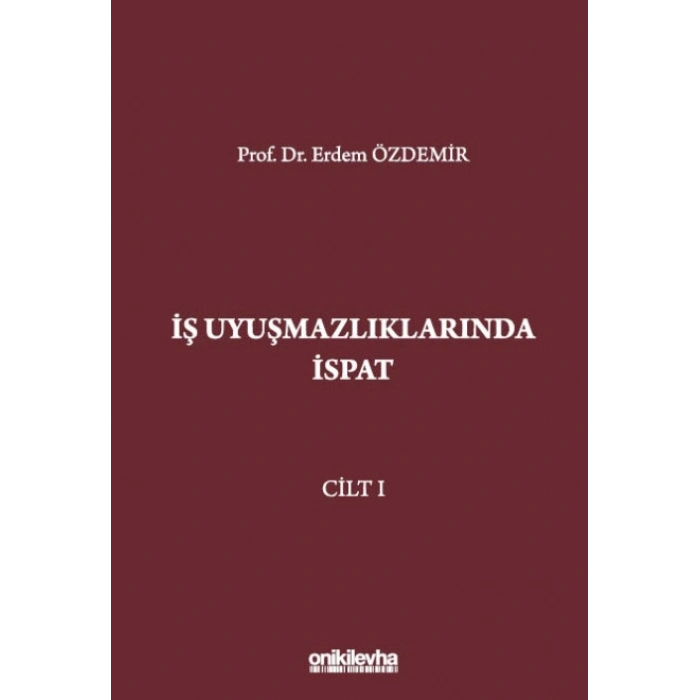İş Uyuşmazlıklarında İspat (3 Cilt)