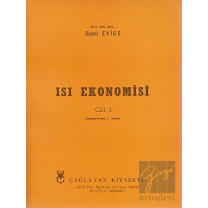 Isı Ekonomisi Cilt: 1