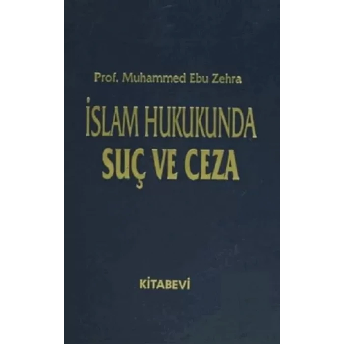 İslam Hukukunda Suç ve Ceza (2 Cilt Takım)