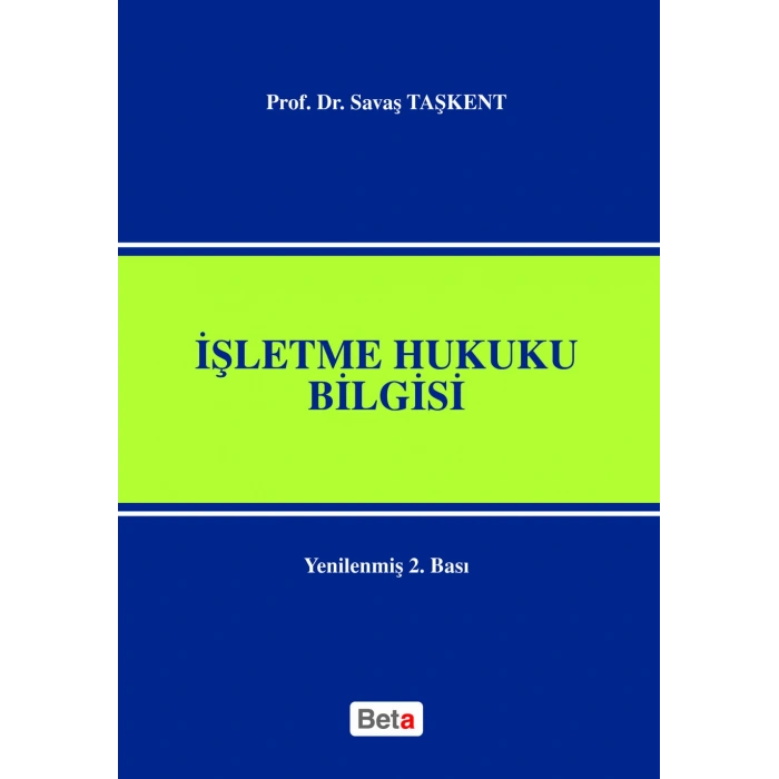 İşletme Hukuku Bilgisi