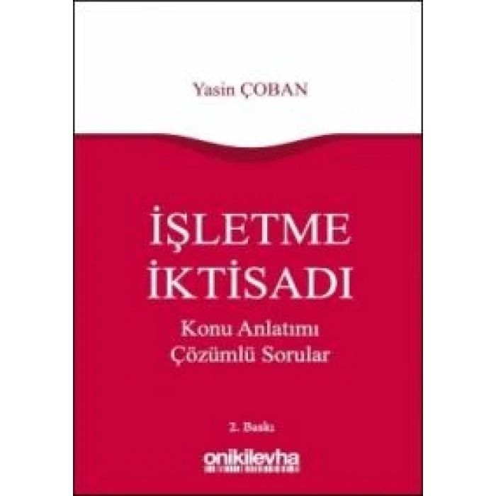 İşletme İktisadı