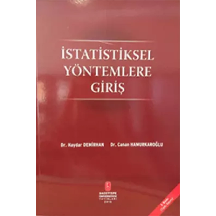 İstatistiksel Yöntemlere Giriş