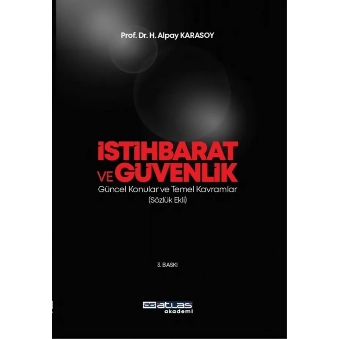 İSTIHBARAT VE GÜVENLIK -  Güncel Konular Temel Kavramlar Sözlük Ekli