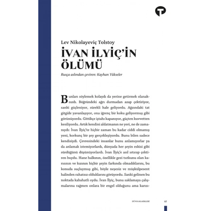 İvan İlyiç’in Ölümü