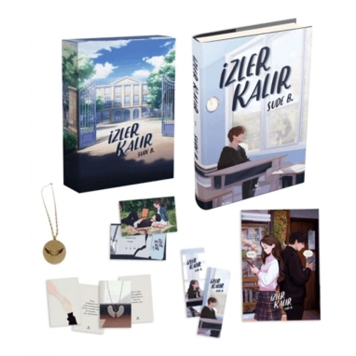 İzler Kalır - 1 (Ciltli -  Kutu - Kolyeli)