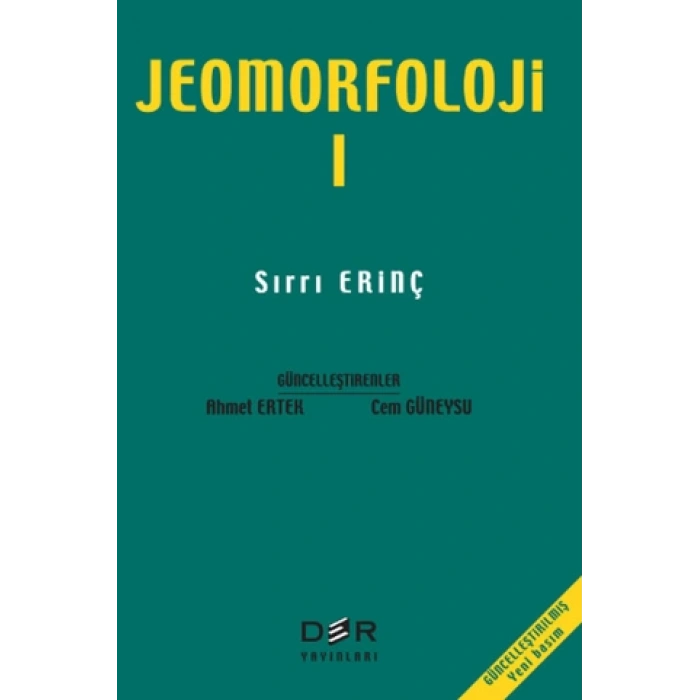 JEOMORFOLOJİ CİLT-1 -Der