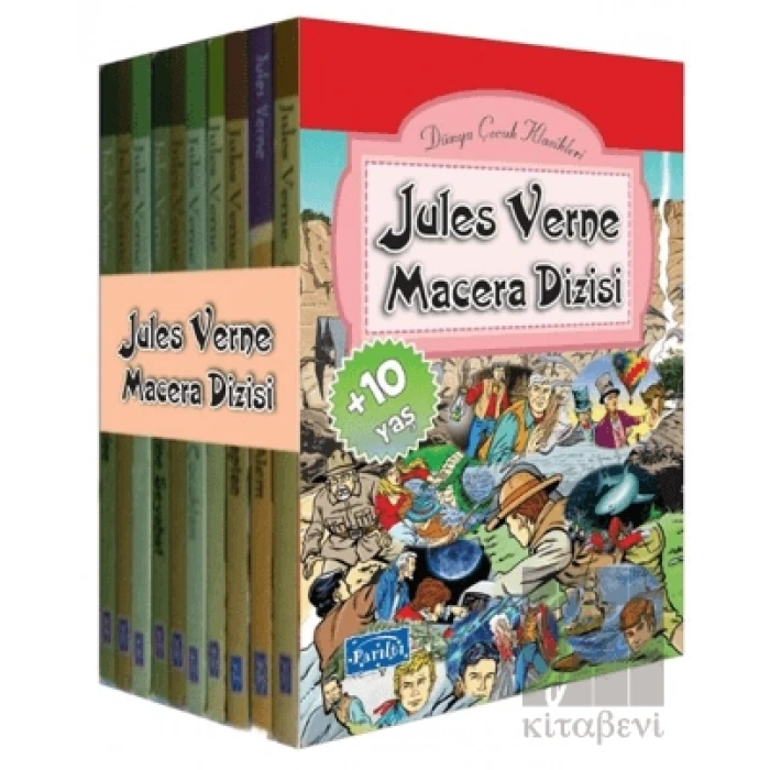 Jules Verne Macera Dizisi (10 Kitap Takım)