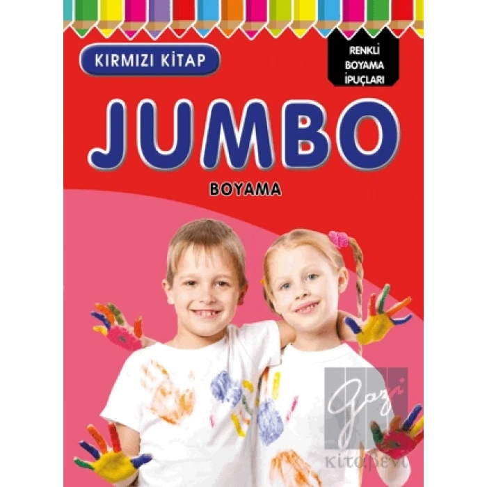 Jumbo Boyama - Kırmızı Kitap