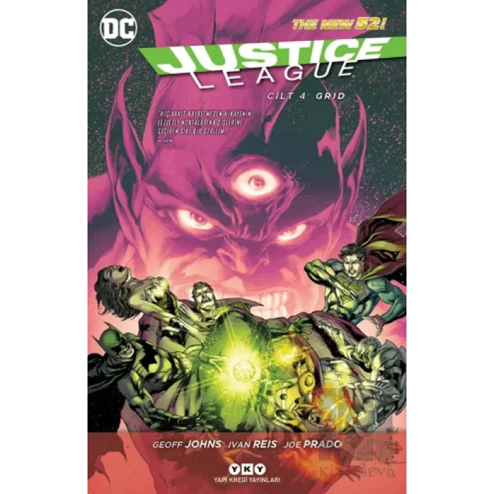 Justice League Cilt 4 - Grid