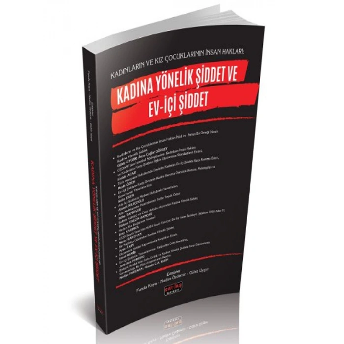 Kadına Yönelik Şiddet - Funda Kaya, Nadire Özdemir, Gülriz Uygur