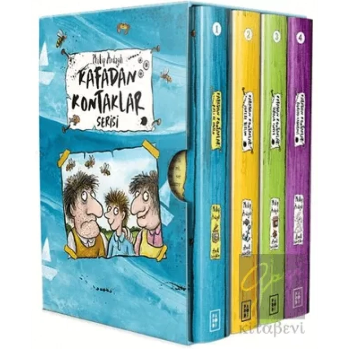 Kafadan Kontaklar Serisi Kutulu Set (4 Kitap Takım)