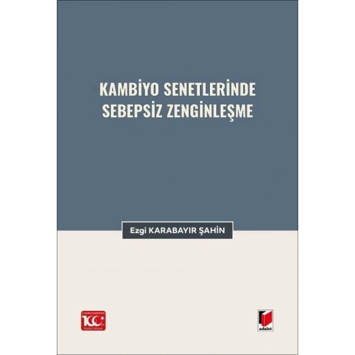Kambiyo Senetlerinde Sebepsiz Zenginleşme