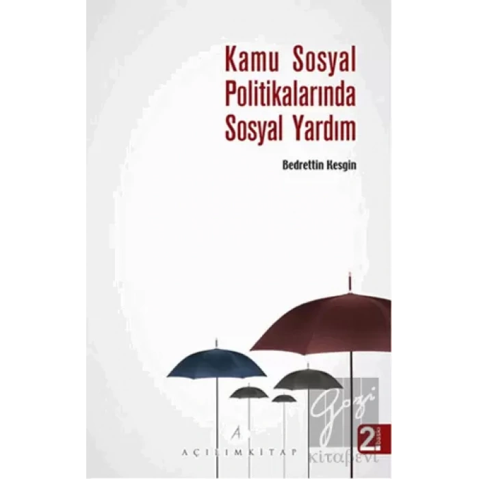 Kamu Sosyal Politikalarında Sosyal Yardım