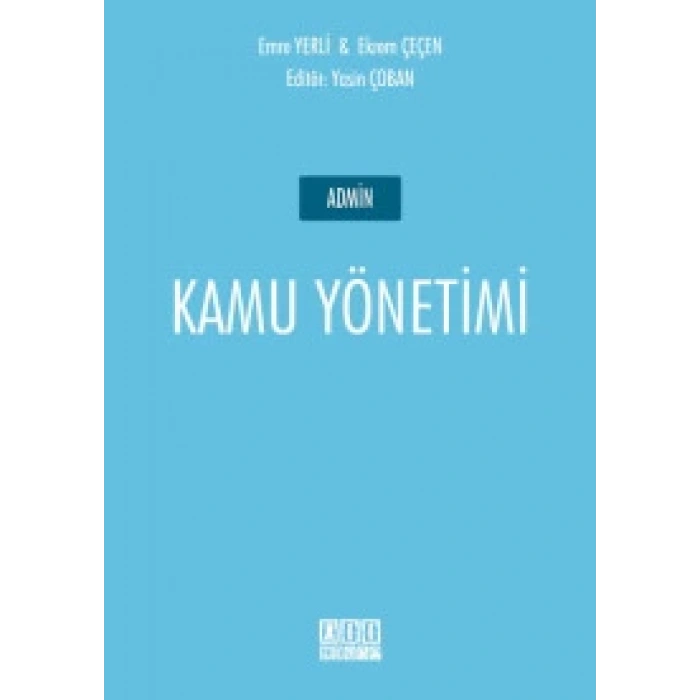 Kamu Yönetimi (Admin)
