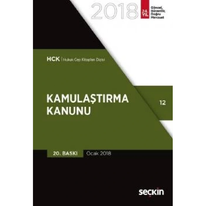 Kamulaştırma Kanunu (Cep Kitabı)