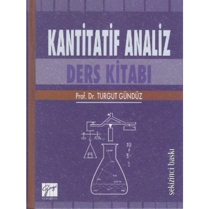 Kantitatif Analiz Ders Kitabı - Turgut Gündüz