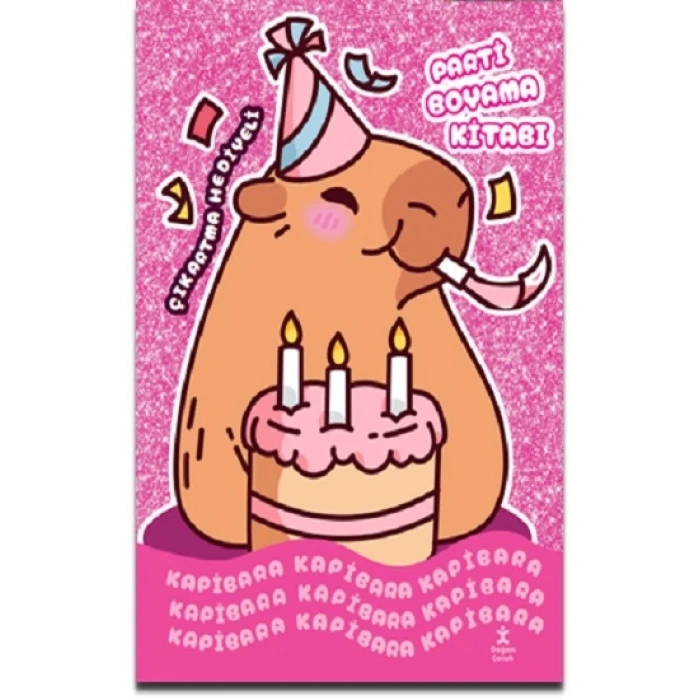 Kapibara - Parti Boyama Kitabı