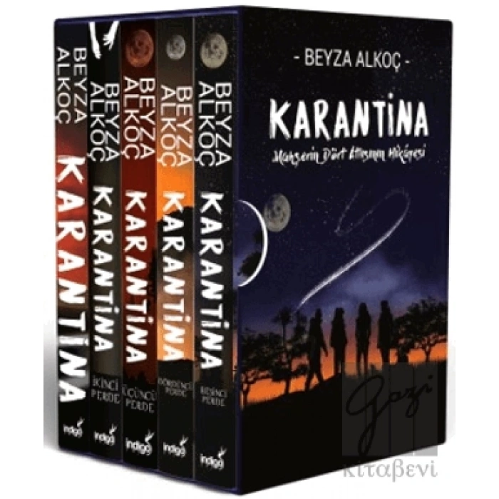Karantina Serisi 5 Kitap (Kutulu)