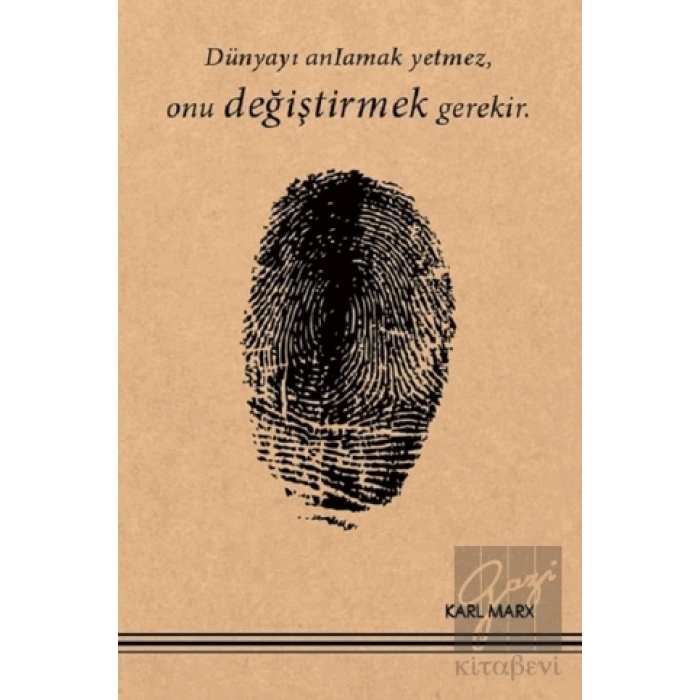 Karl Marx Kraft Defter