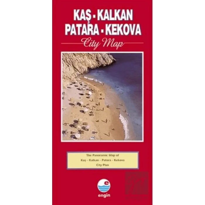 Kaş-Kalkan-Patara-Kekova City Map