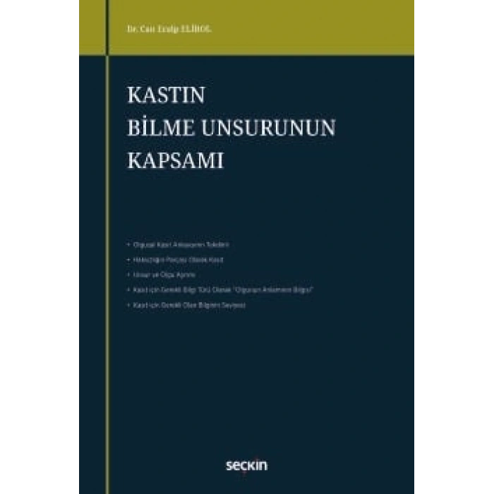 Kastın Bilme Unsurunun Kapsamı