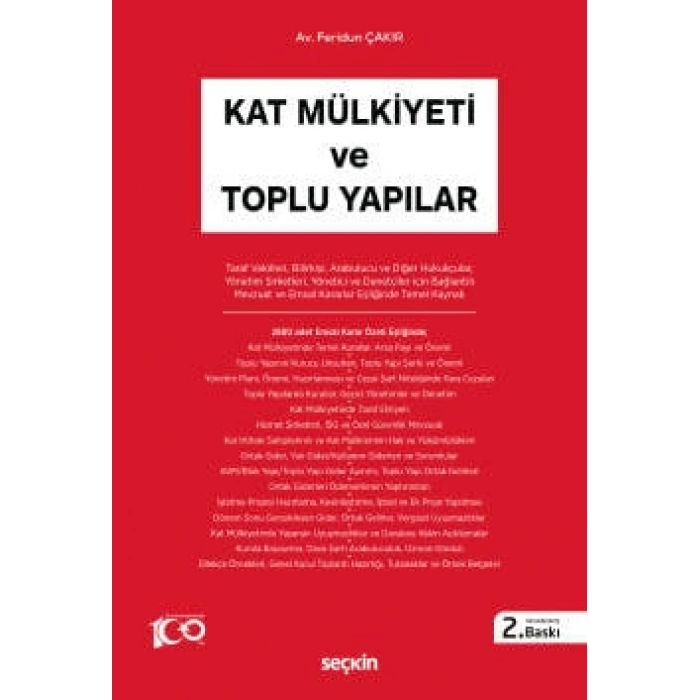 Kat Mülkiyeti ve Toplu Yapılar